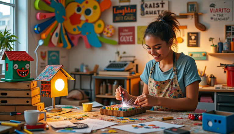 découvrez des idées de bricolage maison amusantes et originales qui ajouteront une touche d'humour à votre intérieur. que vous soyez bricoleur débutant ou confirmé, ces projets ludiques vous feront sourire tout en embellissant votre espace. laissez libre cours à votre créativité et à votre sens de l'humour !