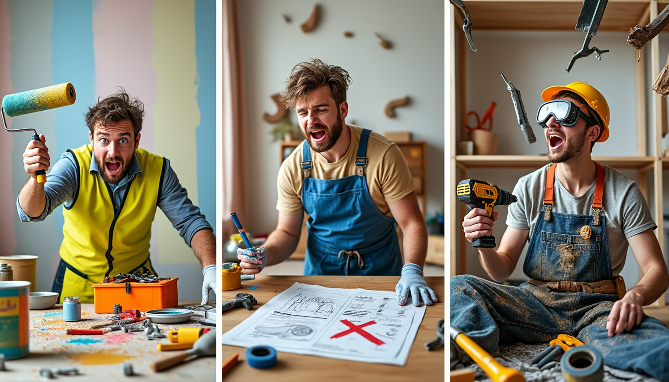 découvrez des histoires hilarantes de gaffes de bricolage à la maison qui vous feront rire aux éclats ! partagez vos expériences et apprenez des erreurs des autres pour éviter les petits désastres au quotidien.