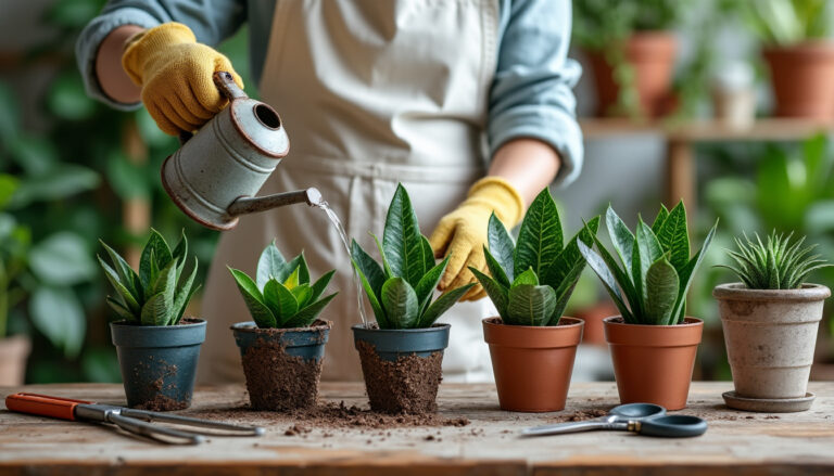 découvrez nos conseils pratiques pour prendre soin des jeunes rejets de sansevière. apprenez à les rempoter, les arroser, et leur fournir la lumière idéale pour favoriser leur croissance et leur épanouissement.
