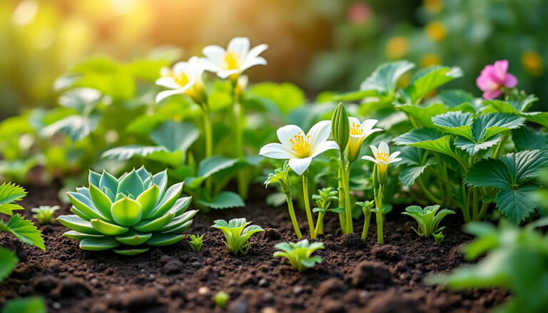 découvrez notre sélection de plantes qui émettent des rejets rapidement après la plantation. idéales pour un jardin plein de vie en un temps record, ces variétés vous offriront une belle croissance et une décoration florale généreuse.