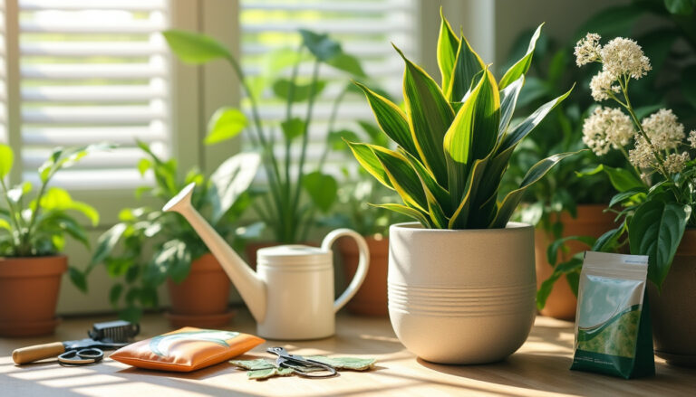 découvrez nos astuces essentielles pour chouchouter votre sansevière en mai. apprenez à lui fournir les soins nécessaires pour favoriser une croissance vigoureuse durant l'été et révéler toute sa beauté.