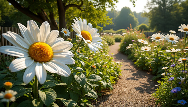 découvrez nos conseils pratiques pour cultiver des marguerites géantes éclatantes. apprenez les techniques de plantation, d'entretien et de soins nécessaires pour obtenir des fleurs majestueuses qui embelliront votre jardin.