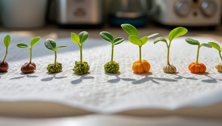 découvrez les dix graines les plus faciles à cultiver sur du papier essuie-tout ! apprenez des astuces simples pour démarrer votre jardin à la maison et voir vos plantes germer rapidement grâce à cette méthode pratique et efficace.
