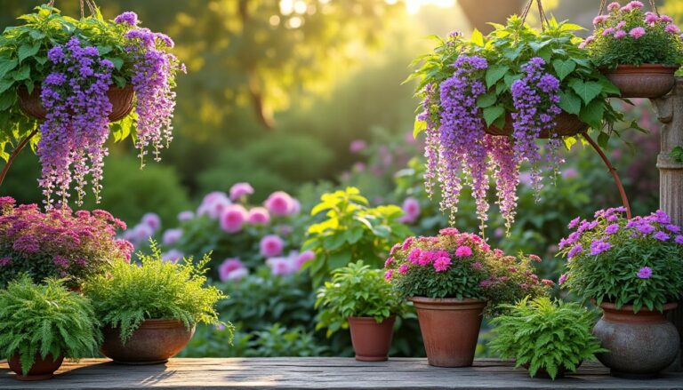 découvrez les 23 meilleures plantes vivaces retombantes pour embellir vos paniers suspendus et compositions florales. ajoutez une touche de verdure à votre espace extérieur avec ces variétés élégantes et faciles à entretenir.