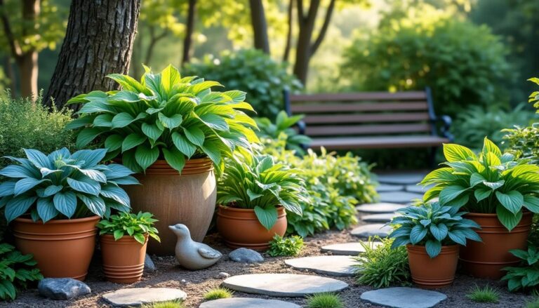 découvrez des idées inspirantes de combinaisons de hostas en pot, spécialement conçues pour embellir vos espaces ombragés. apprenez à associer différentes variétés de hostas pour créer un jardin luxuriant et harmonieux, même dans les endroits les plus ombragés.