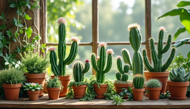 découvrez notre sélection des 10 meilleurs cactus grimpants à cultiver aussi bien à l'intérieur qu'à l'extérieur. ces plantes succulentes, à la fois esthétiques et faciles d'entretien, apporteront une touche d'exotisme à votre espace tout en s'adaptant à différents environnements. que vous soyez amateur ou expert en jardinage, trouvez le cactus parfait pour embellir votre maison ou jardin.