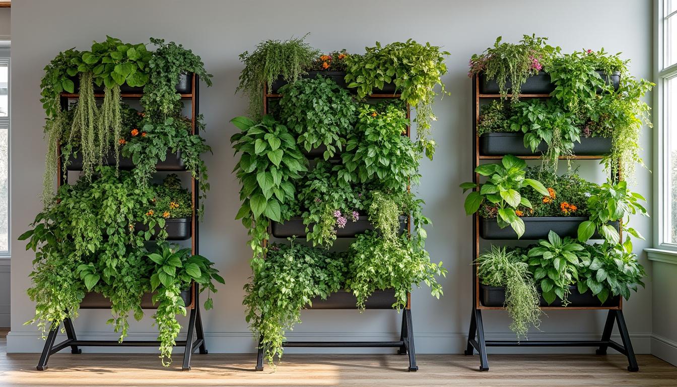 découvrez des idées ingénieuses pour transformer vos porte-manteaux et porte-vêtements en magnifiques jardins de plantes, alliant praticité et décoration naturelle.